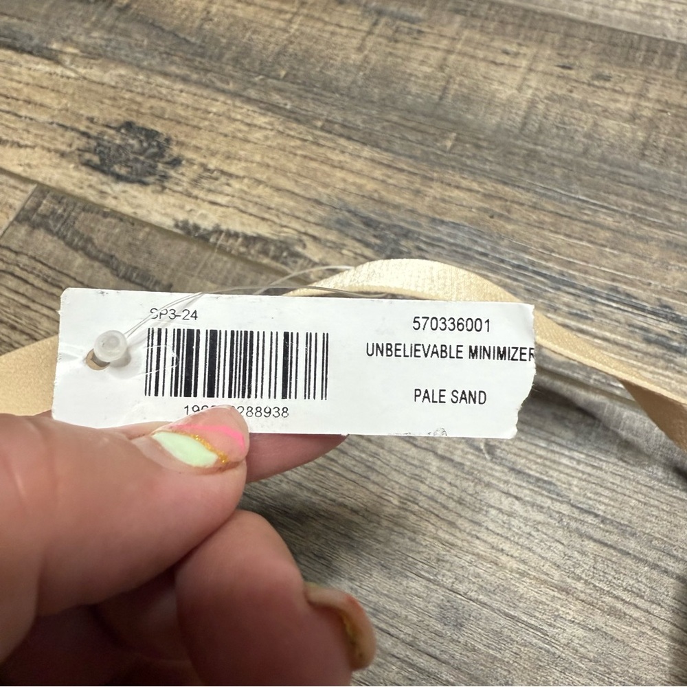 Soma Light Beige Underwire Bra Unbelievable Minimizer - Picture 4 of 11